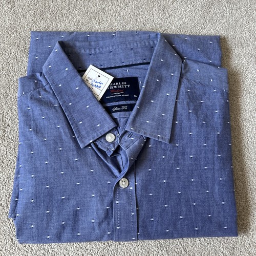 Charles tyrwhitt blue polka - tyrwhitt,