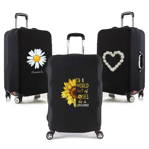 Colorful travel trolley - trolley, case