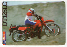 1988 Portugese Pocket Calendar Yamaha DT125LC Motorcycle Motorbike bike