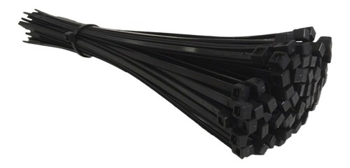 Black cable ties - cable, tie