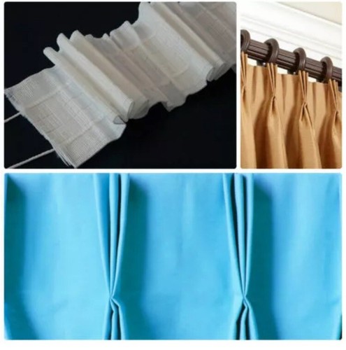 Curtain pinch pleat tape - curtain, 5m