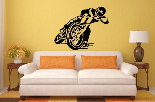 Speedway bike wall - speedway, art
