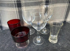 Selection Of Mixed Glasses x 6