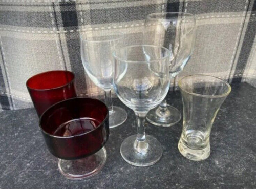 Selection mixed glasses - x, 6