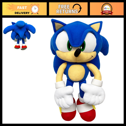 Sonic the hedgehog plush - sonic,