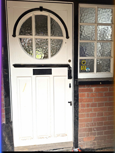 Original 1930s timber front - original,