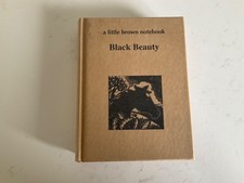 A Little Brown notebook Black Beauty Book.