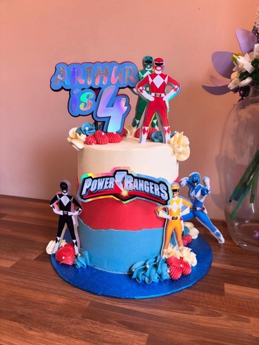Power rangers and charm - 3d,