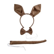 Bunny Ears Headband Tail