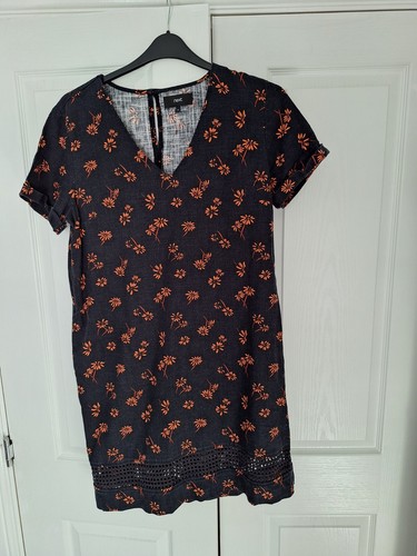 Next black and - orange, knee