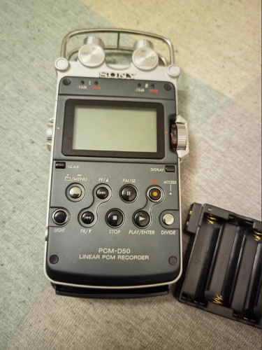 Sony pcm d50 - sony, handy