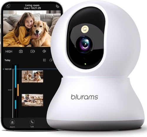 Blurams pet camera - pet, 2k