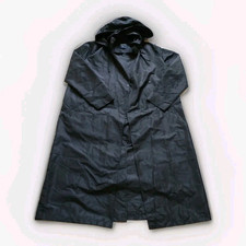 Peak Performance Phoebe C Oversized Black Long Rain Coat Size S RRP £285