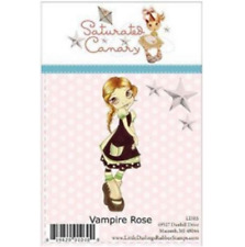 Saturated Canary Rubber Stamp