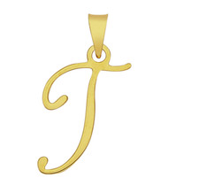 9ct yellow gold pendant