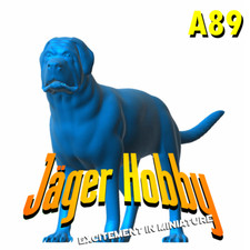 A89 Scale Model English Mastiff – Highly Detailed Model Dog for Dioramas and RC