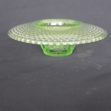 Jobling Green Glass Posy Bowl