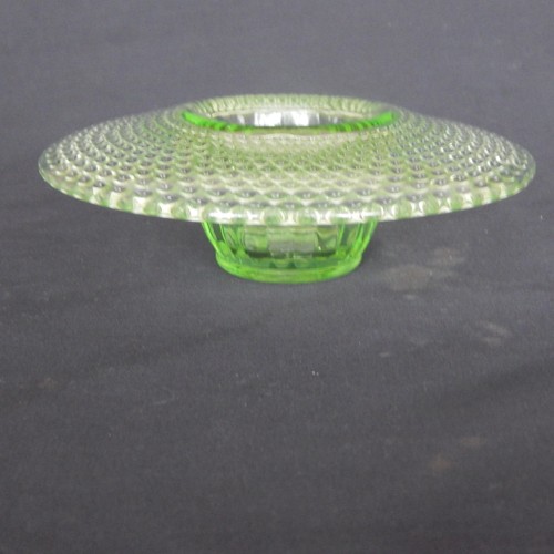 Jobling green glass posy bowl - green,