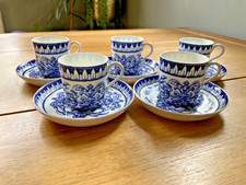 Cauldon England Blue and White