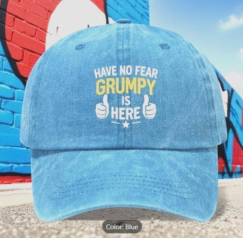 Have fear grumpy here - is, here'