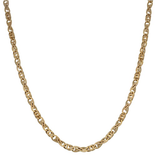 9ct gold chain necklace - chain/necklace, 9.32g