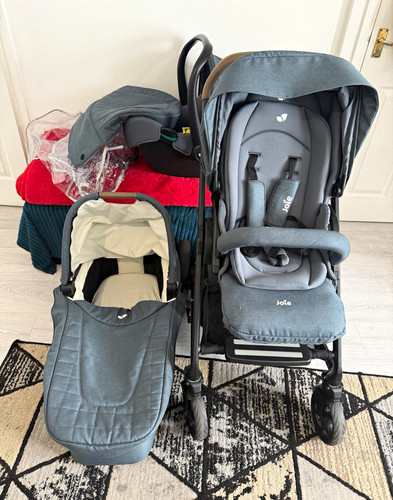 Joie grey single travel system - joie,