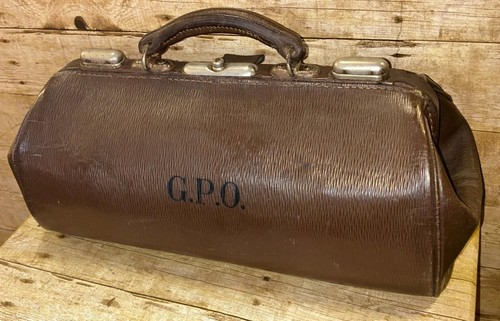 Vintage brown english leather - brown,