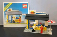 Lego Town Set 6683: Burger Stand with Instructions 1980s