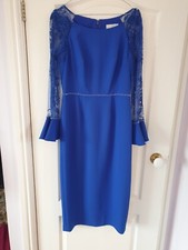 John Charles London, Mother Of The Bride /Groom, or Occasion Dress, Blue, UK10