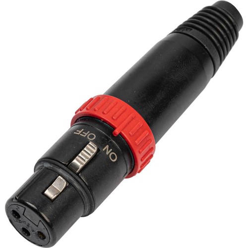 Neutrik nc3fx pin - nc3fx-s-b, female