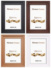 Photo Frame Picture Poster Frame Black Oak White Pewter Swept A1 A2 A3 A5 Frames