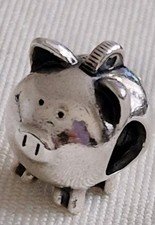 Genuine Pandora Silver Piggy