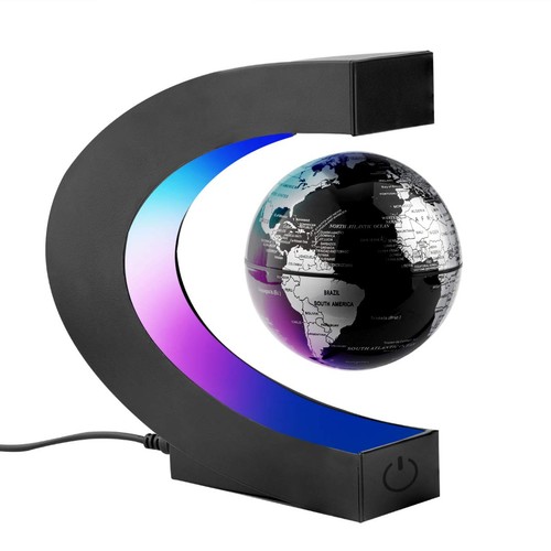 Floating world globe with - floating,
