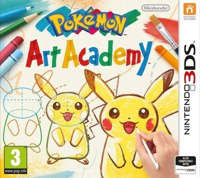 Pokemon art academy pegi - pokemon, (3ds)