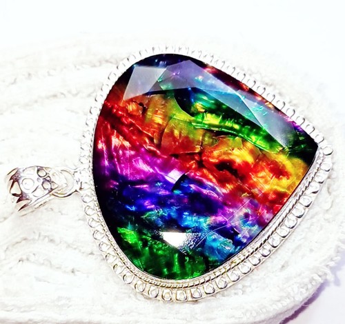 Doublet ammolite solid - doublet,