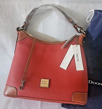 Dooney & Bourke Red/Tan Pebble