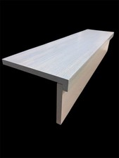 Solid oak grey - grey, stained