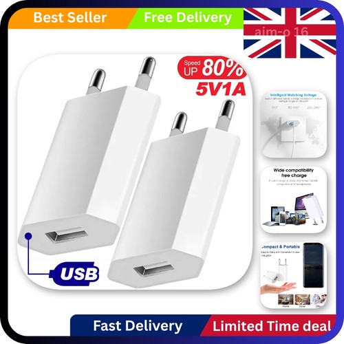 Plug usb wall - eu,