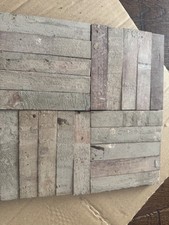 Teak Parquet Flooring - Reclaimed - 45 Pieces 120 X 24mm