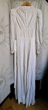 Vintage 1940s Wedding Dress UK Size 8-10