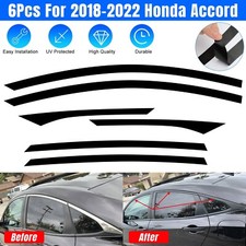 6Pcs Chrome Delete Blackout