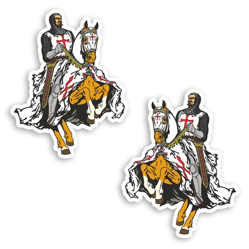10cm medieval knight - 2, vinyl
