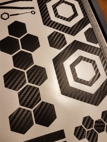 Tron style helmet stickers - tron,