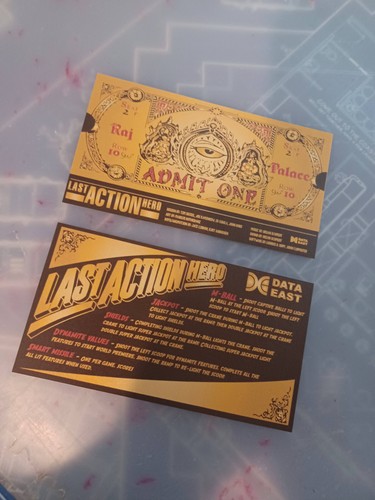Last action hero pinball - last,