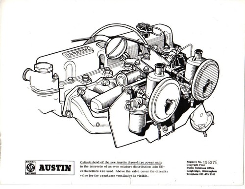 Austin litre cylinder - austin, head