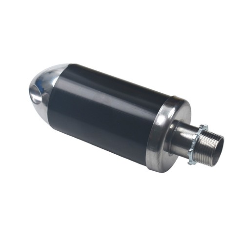 Threaded exhaust muffler for - exhaust,