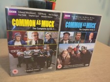 Common As Muck Complete Series 1 & 2 Region UK DVD Boxset. Free Post.