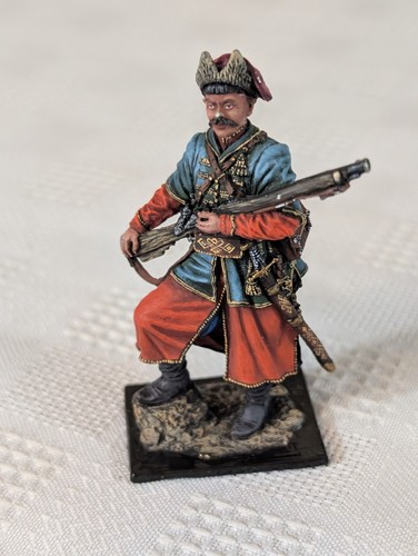 17th century cossack painted - 17th,