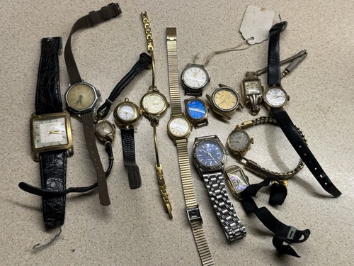 Ladies job lot watches vintage - ladies,