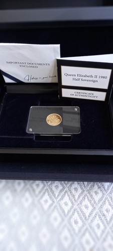 1980 half sovereign - (proof), in